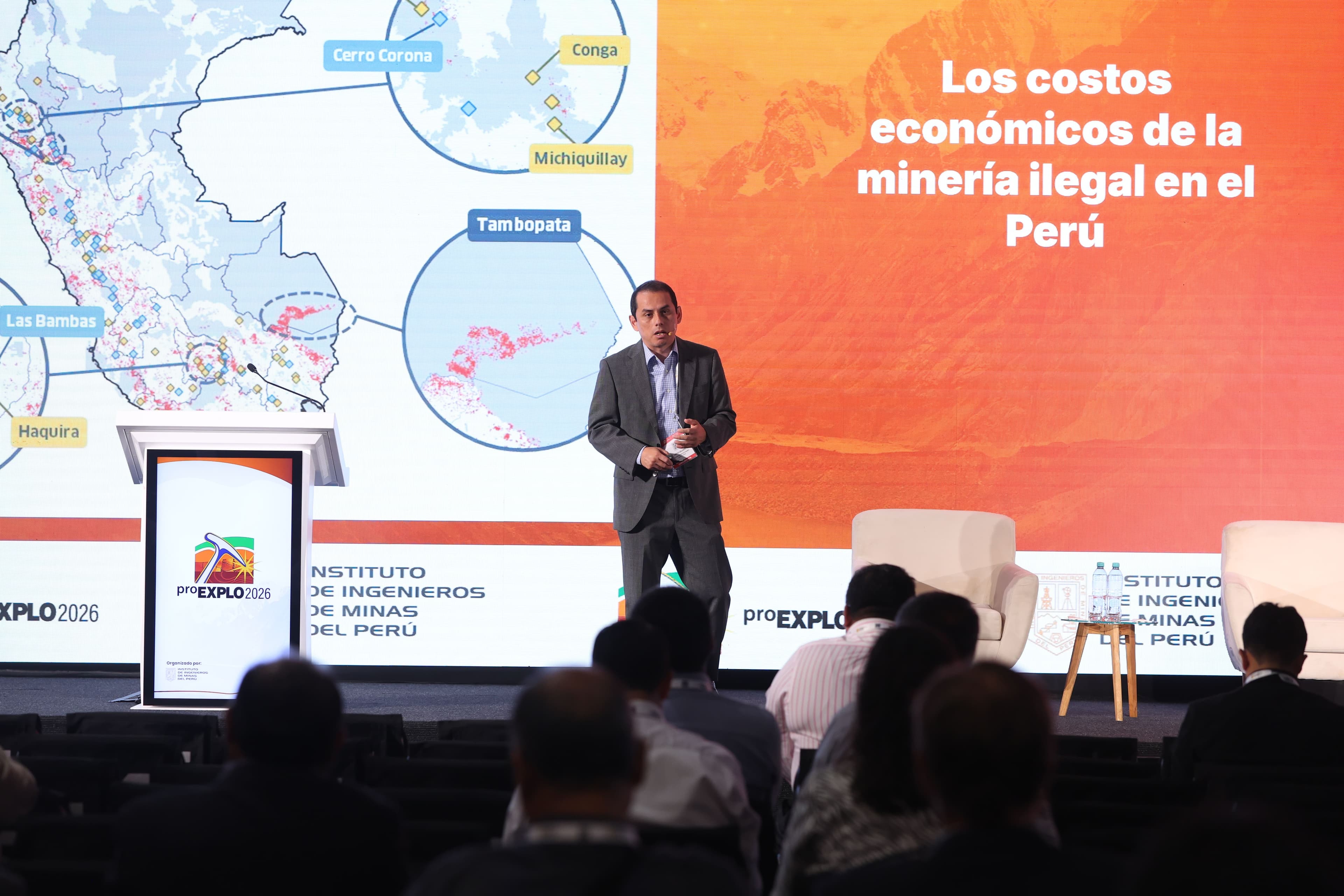 Minería ilegal resta hasta 12% de crecimiento potencial al Perú, estima el IPE